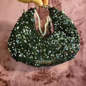 Steven Madden Sequin Clutch/Crossbody